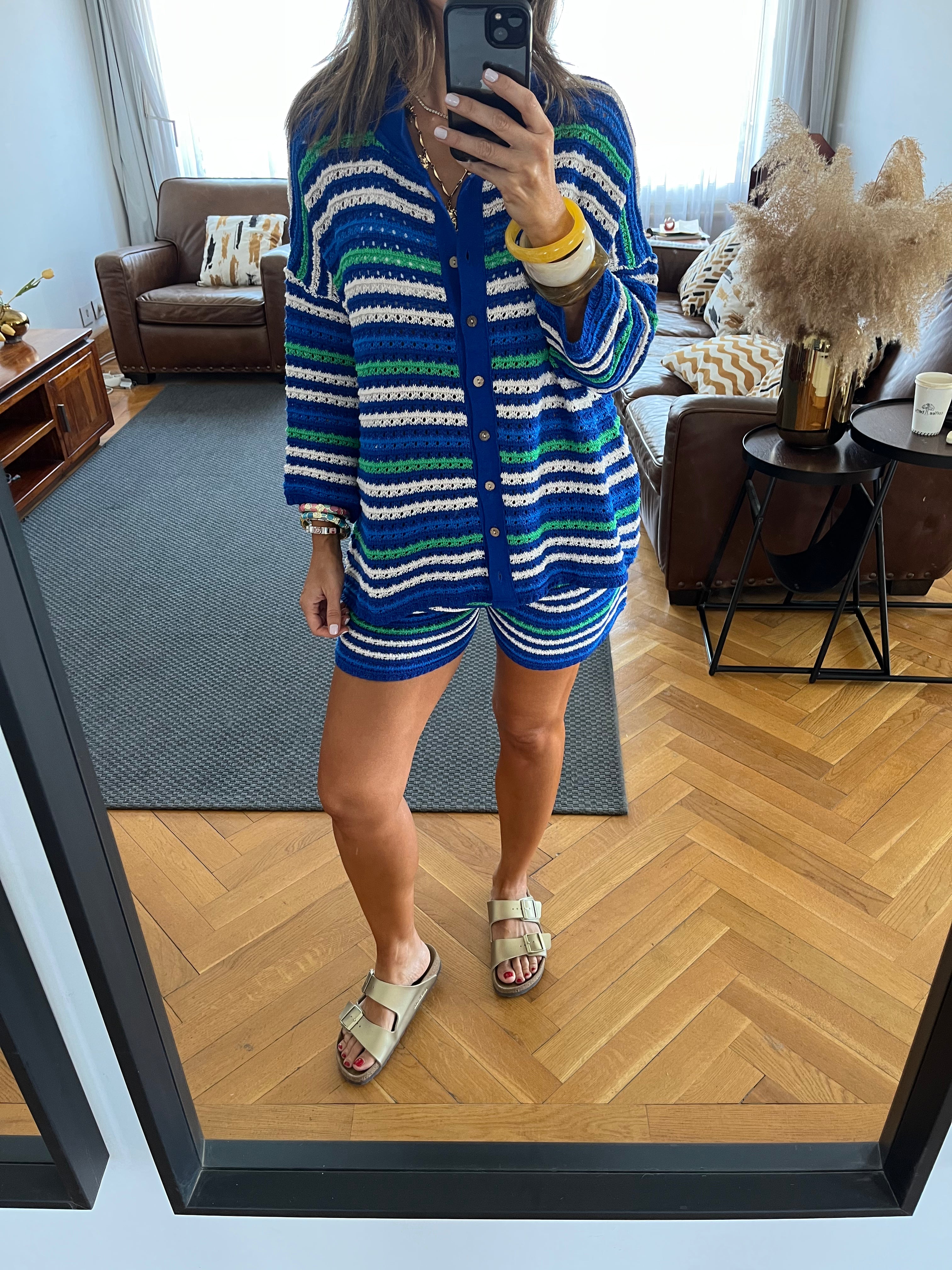 Blue Boat Day Crochet Set