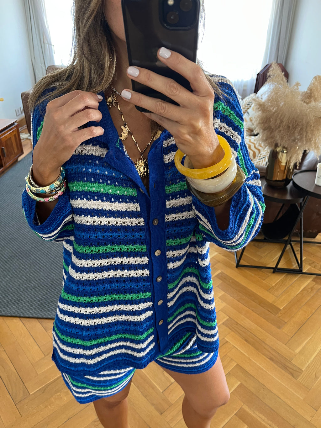 Blue Boat Day Crochet Set