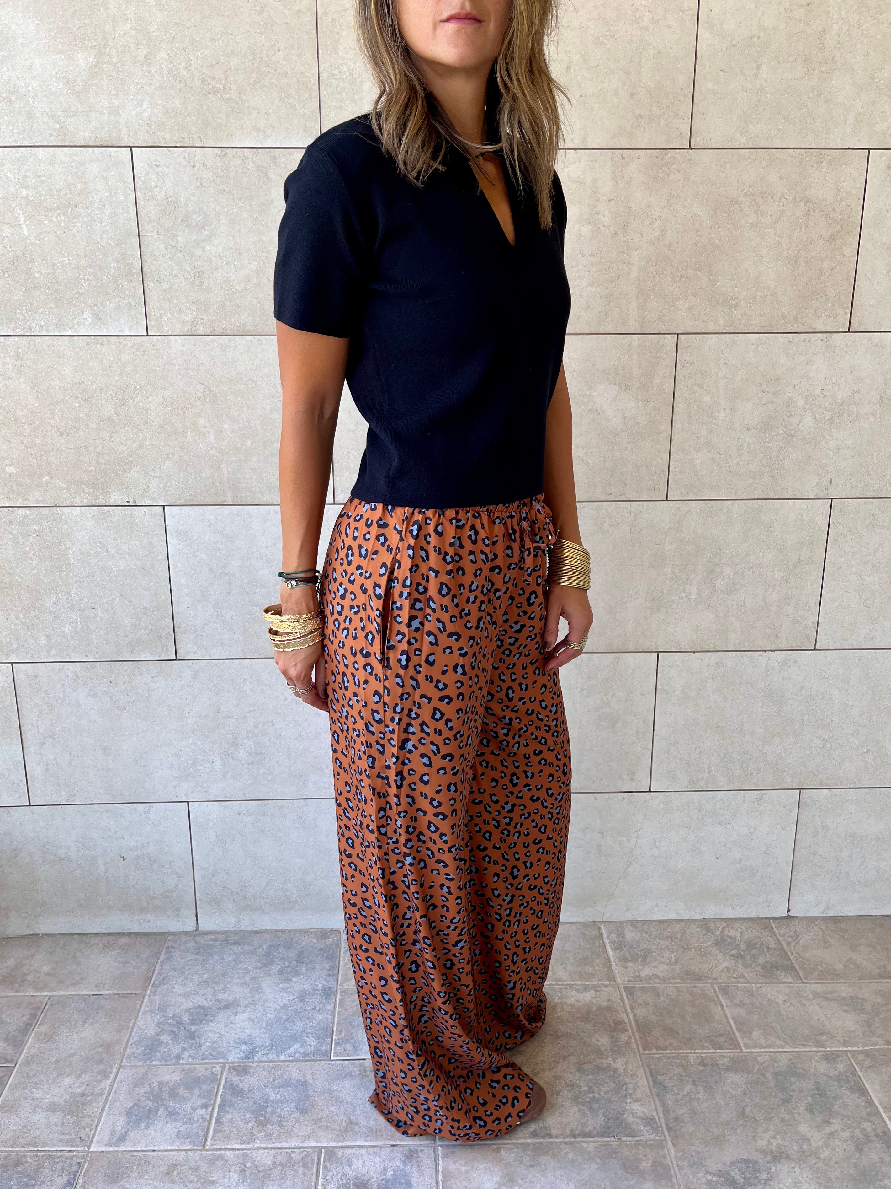 Black Frillu Signature Knit Polo