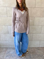 Cafe Wrap Around Light Knit