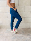 Blue Denim Flex Pants