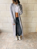 Grey Cotton Feel Kimono