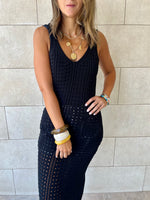 Black Starlight Lined Dress