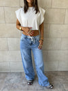 PREORDER Light Blue Rope Denim jeans
