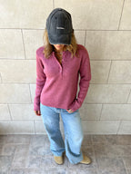 Blush Casual Knit Pullover