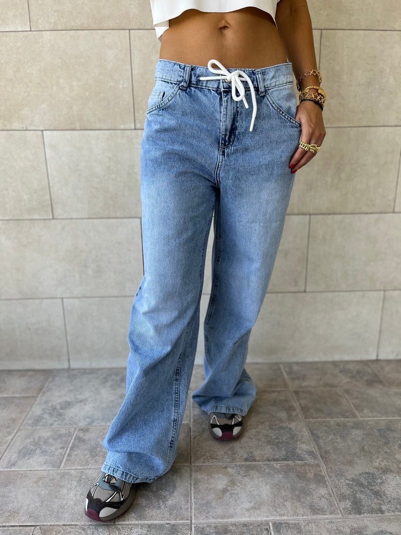 PREORDER Light Blue Rope Denim jeans