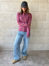 Blush Casual Knit Pullover