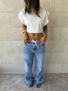 PREORDER Light Blue Rope Denim jeans