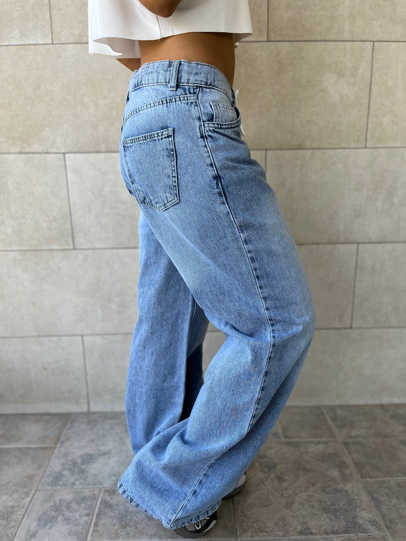 PREORDER Light Blue Rope Denim jeans