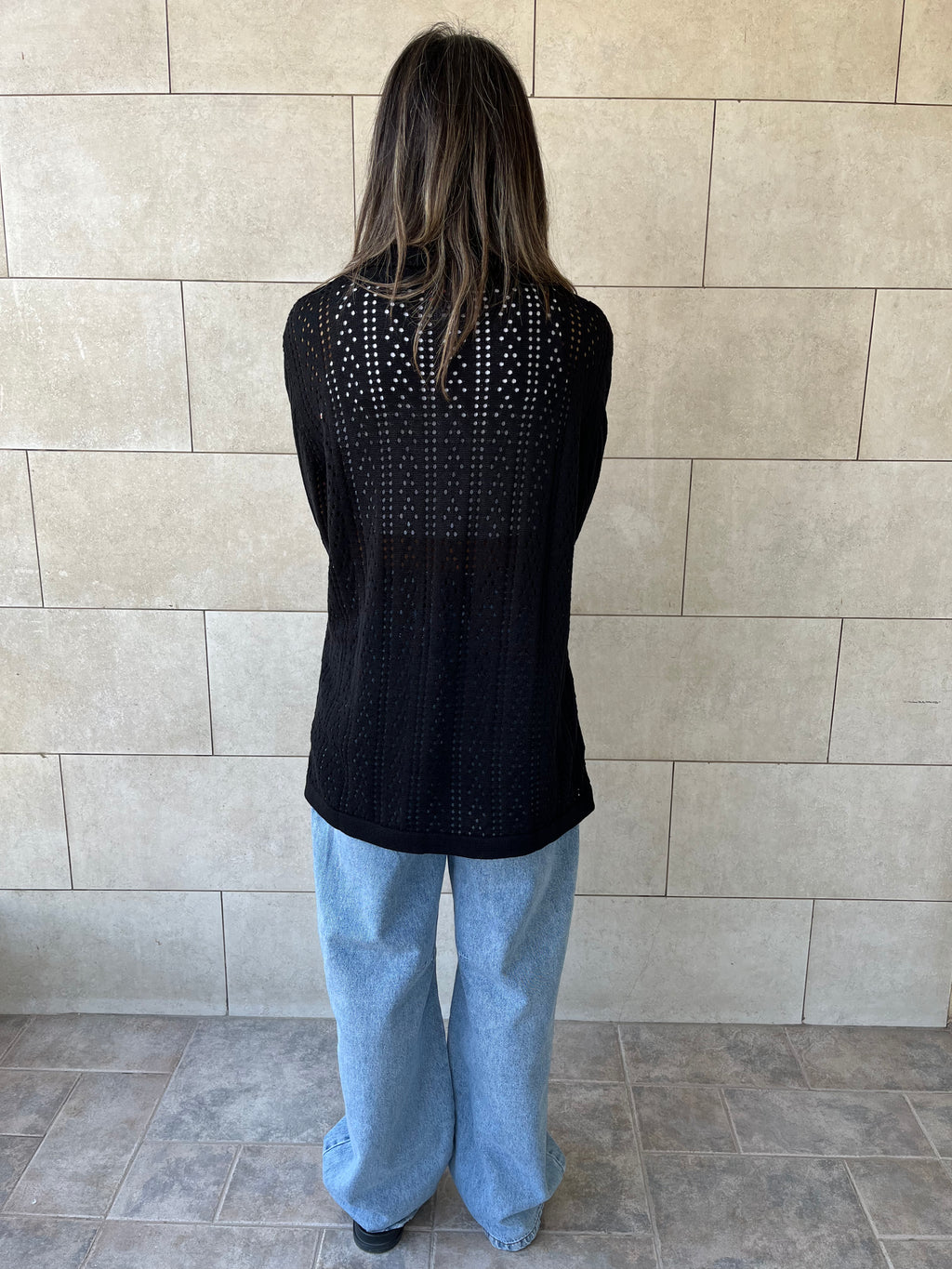 Black Perfect Spring Shirt