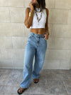 PREORDER Light Blue Balloon Jeans