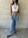 PREORDER Light Blue Balloon Jeans