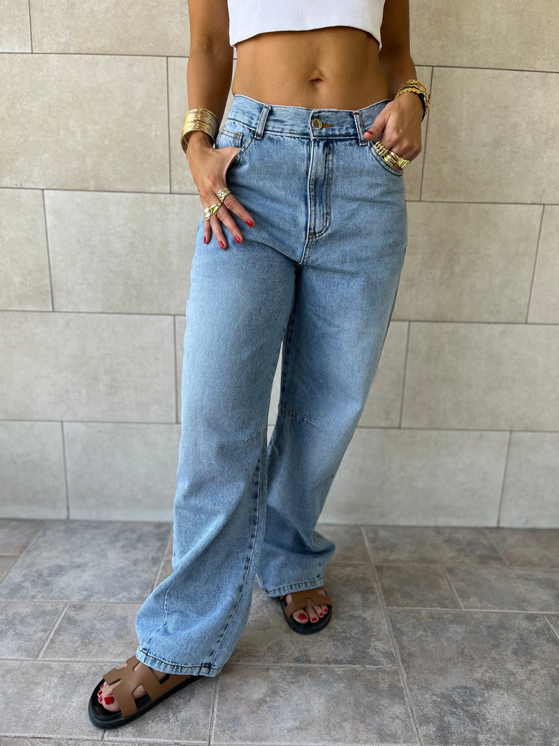 PREORDER Light Blue Balloon Jeans