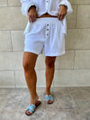 White Boxer Shirt Set