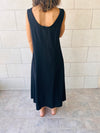 Black Gypsy Linen Dress