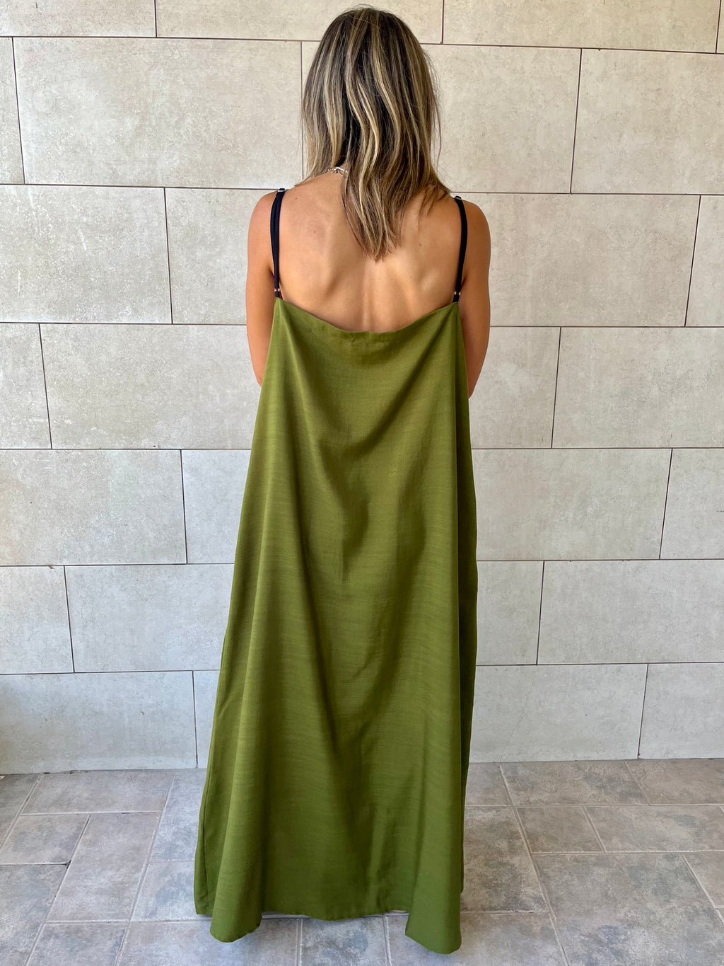 Olive Monaco Middle Line Dress