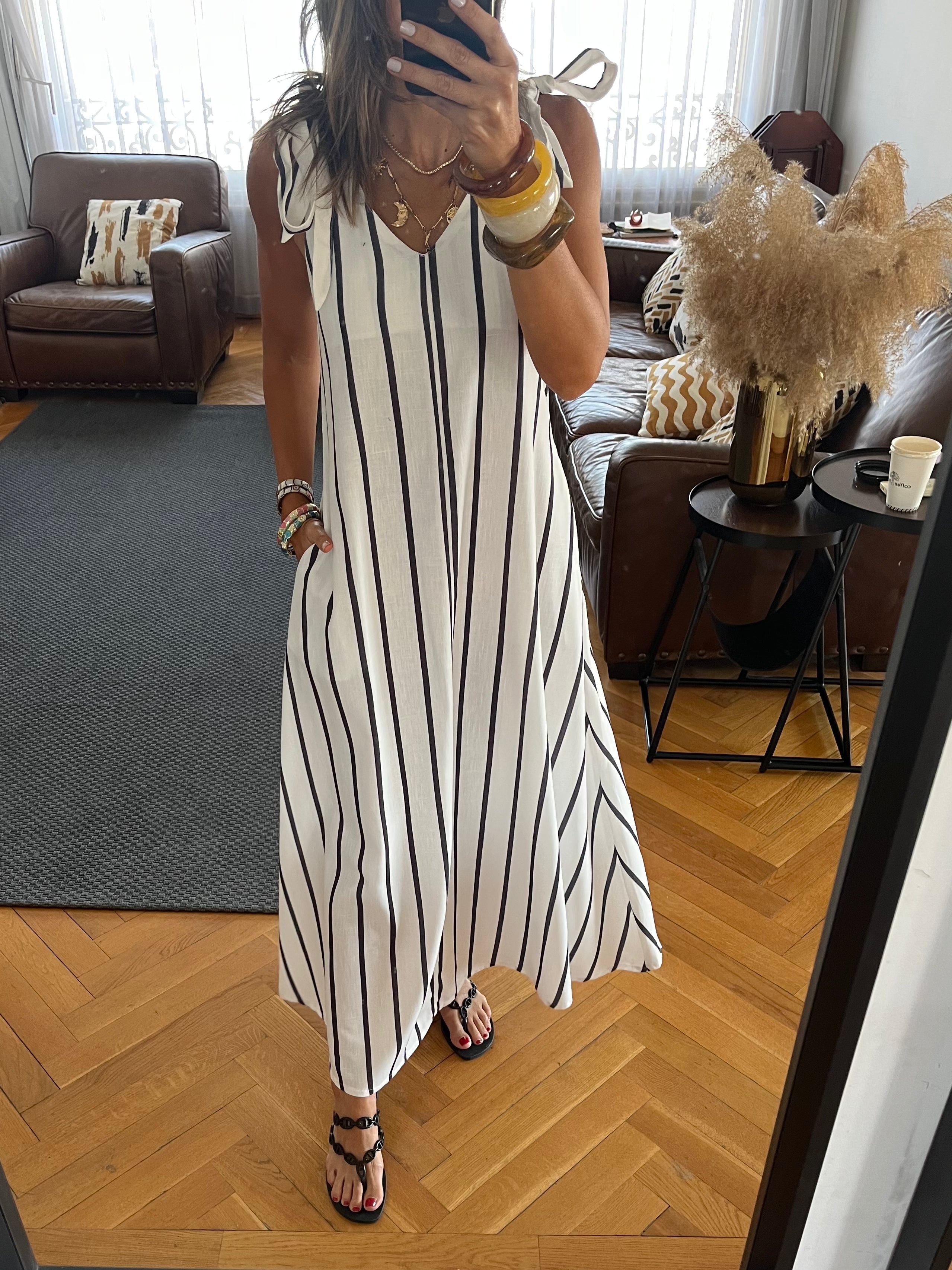 White Boat Party Dress