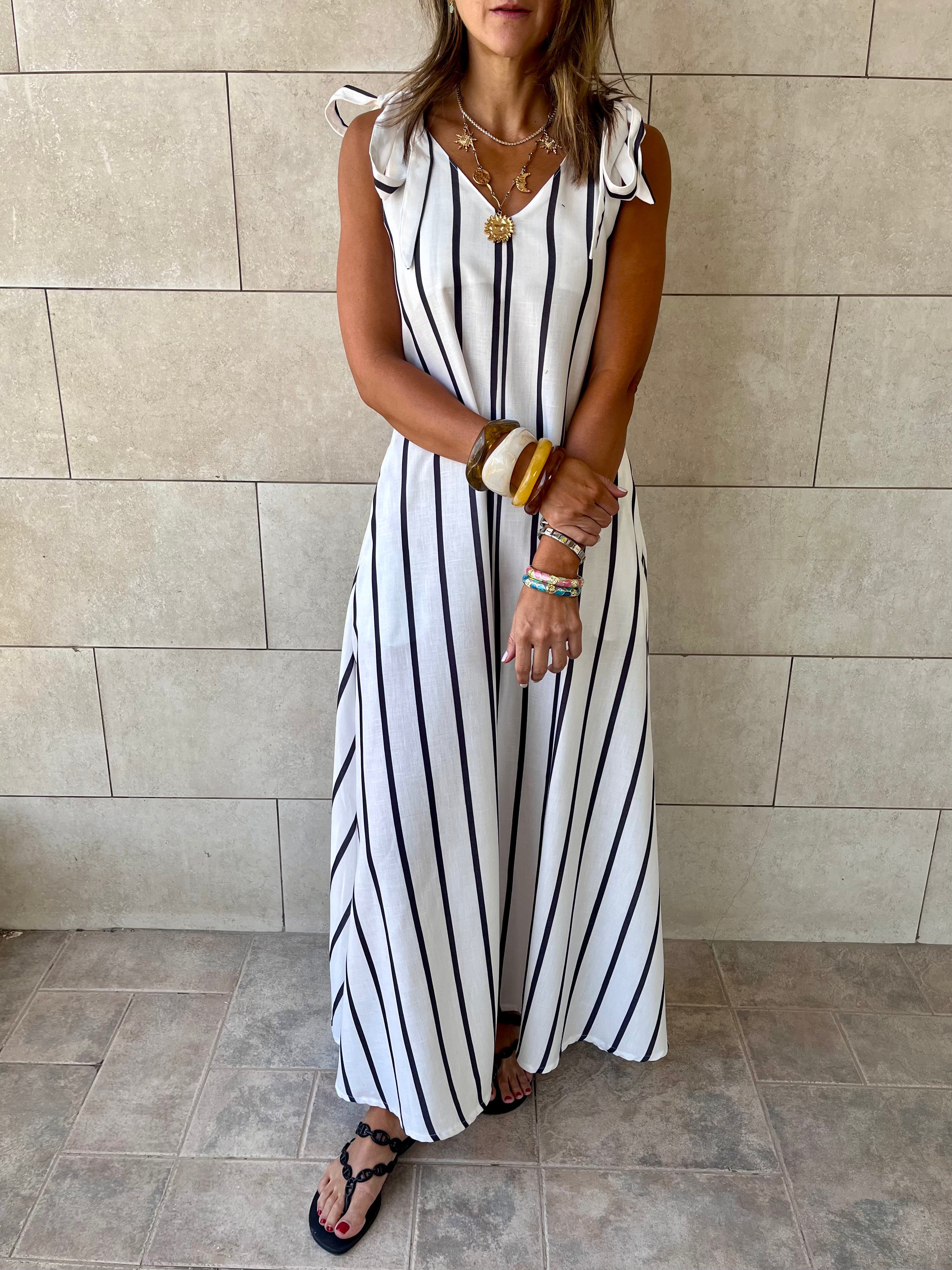 White Boat Party Dress