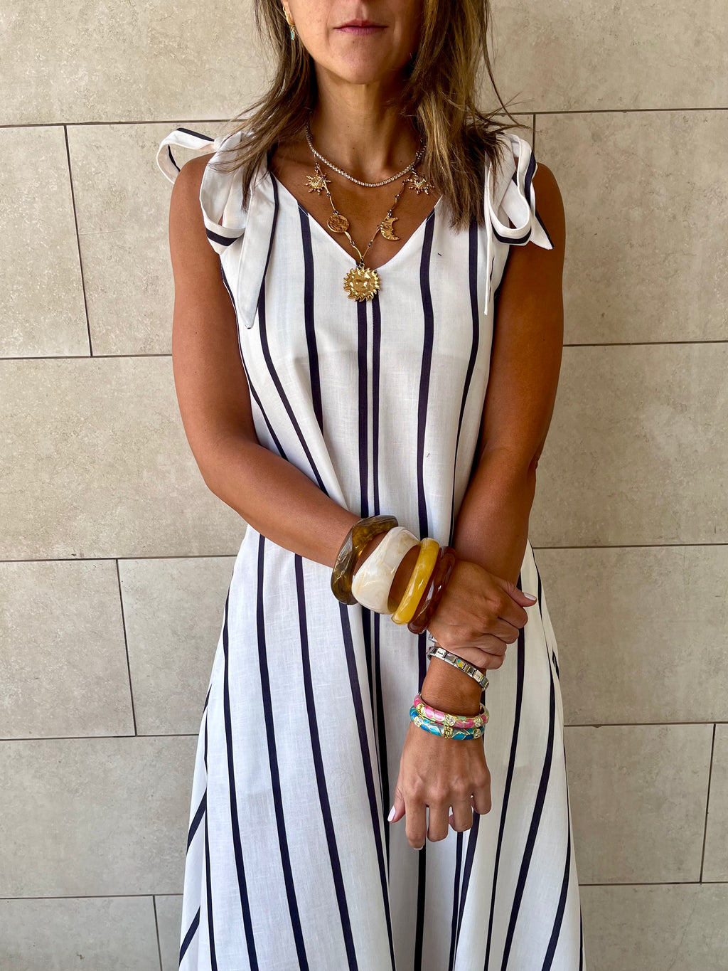 White Boat Party Dress