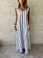 White Boat Party Dress