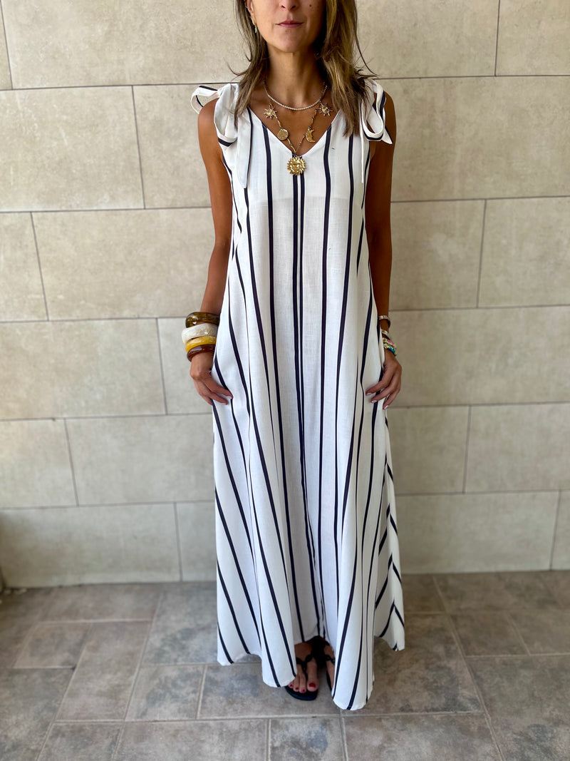 White Boat Party Dress