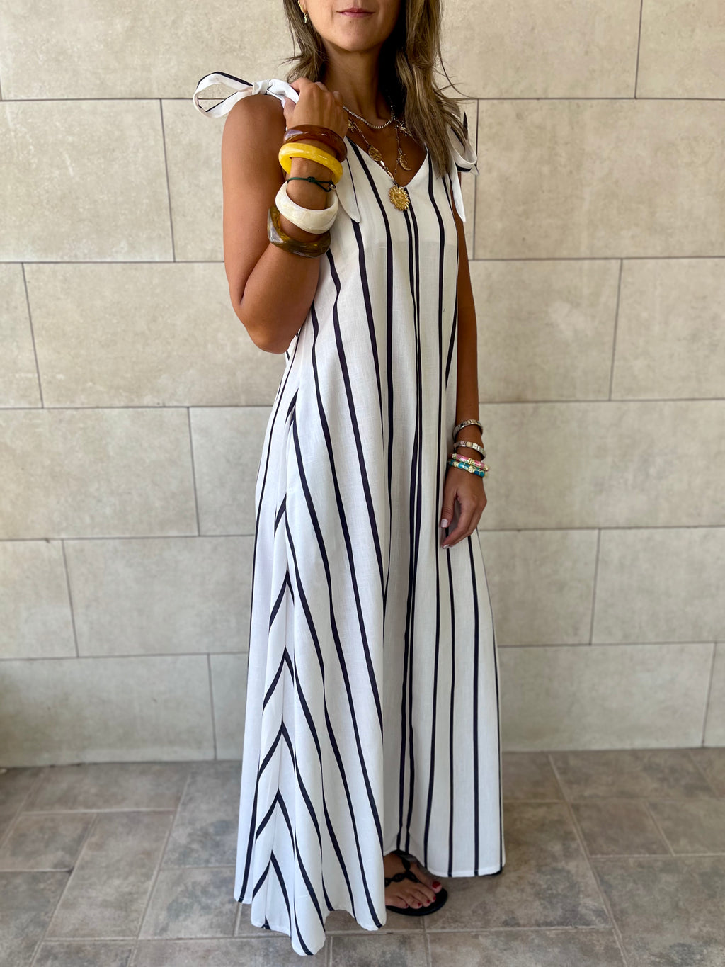 White Boat Party Dress