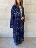 Navy Cult-Favorite Knit Bandana Cardigan