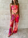 Colorful Elastic Pants