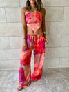 Colorful Elastic Pants