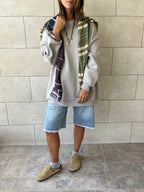 Grey Oversized Essential Sweatshirt