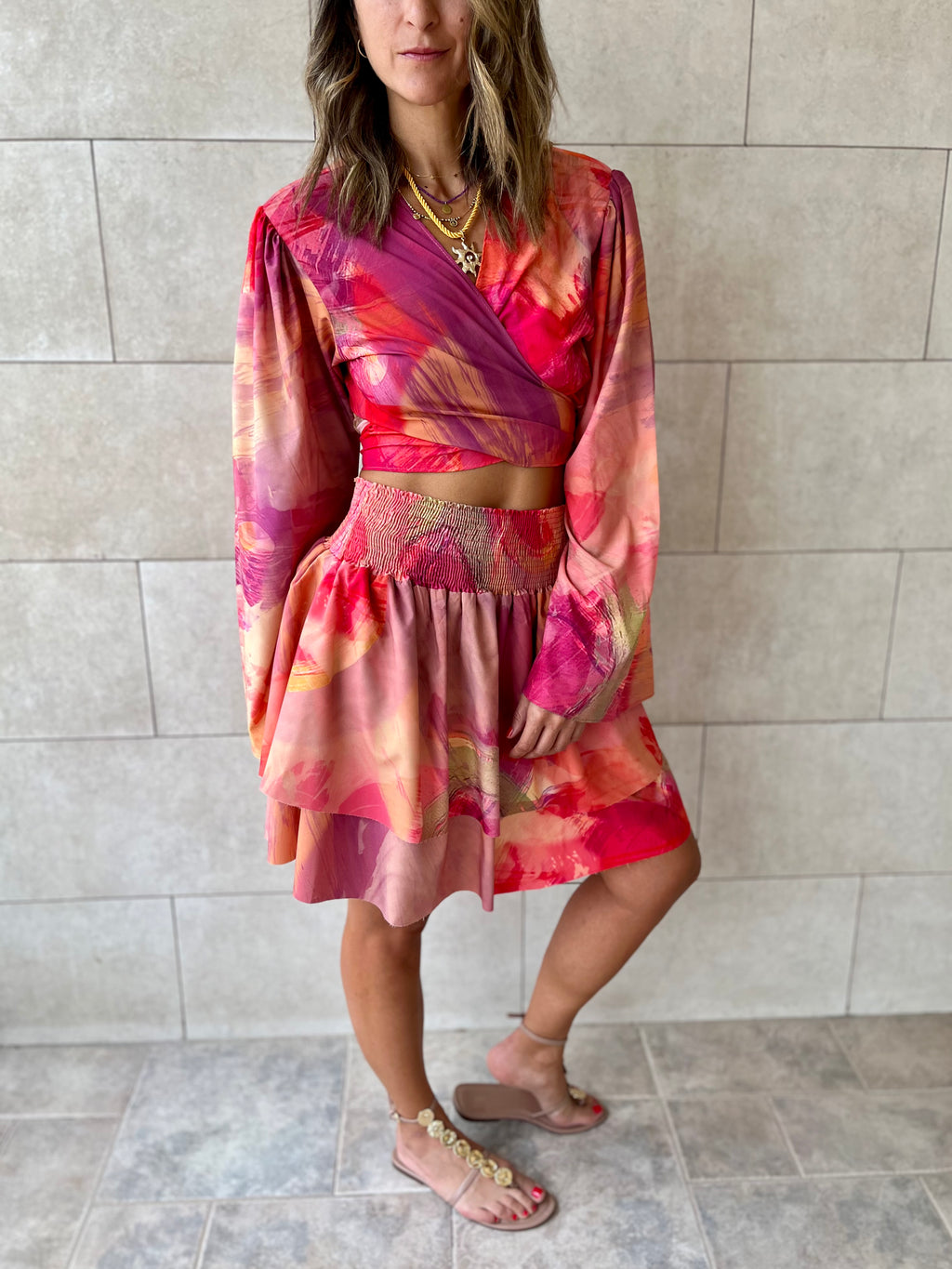 Colorful Short Skirt