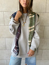 Grey Oversized Essential Sweatshirt