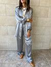 Silver Satin Eclipse Set