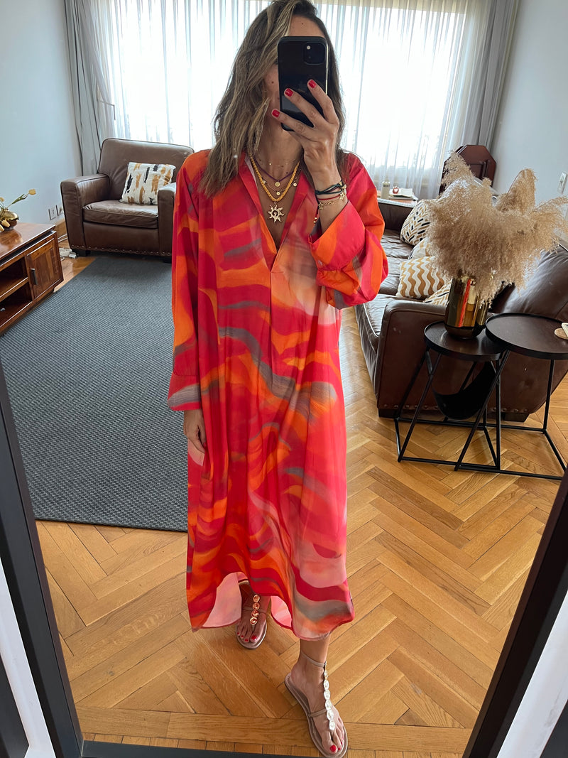 Colorful Easy Dress