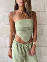 Pistachio Triangle Chic Bandeau