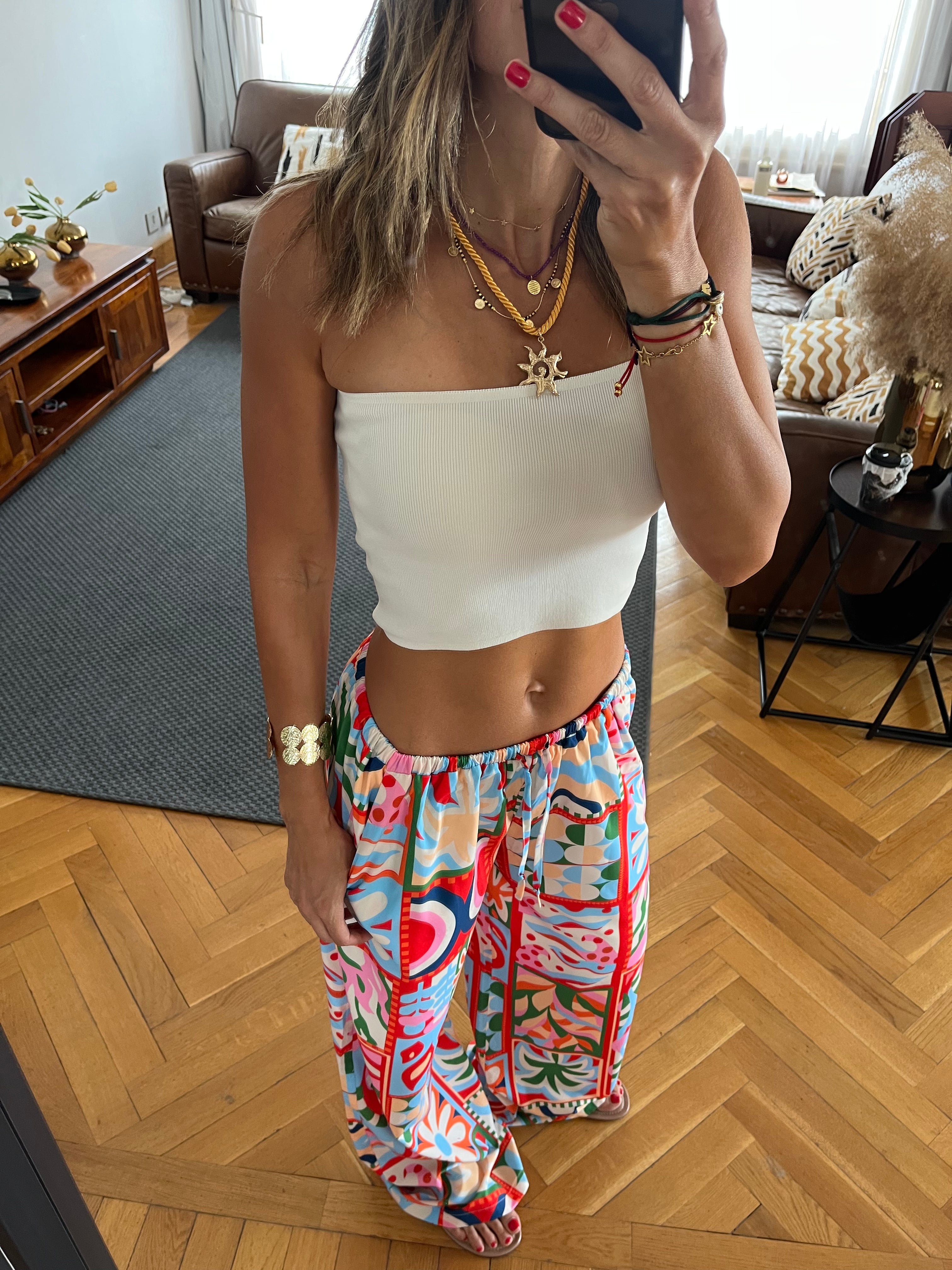 Colored Rope Pants