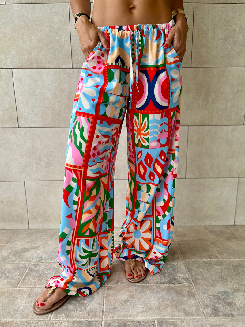 Colored Rope Pants