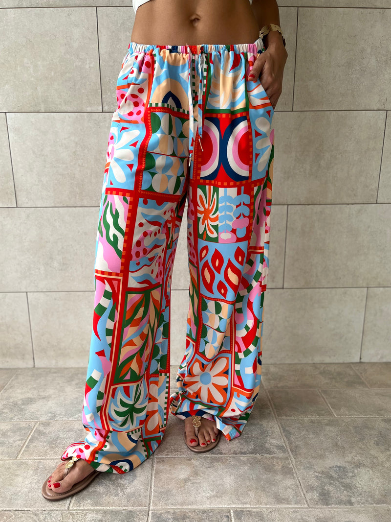 Colored Rope Pants
