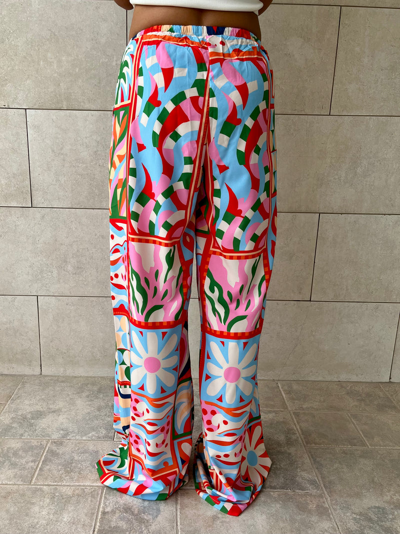 Colored Rope Pants