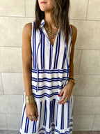 Blue You Make My Eid Spring Dress