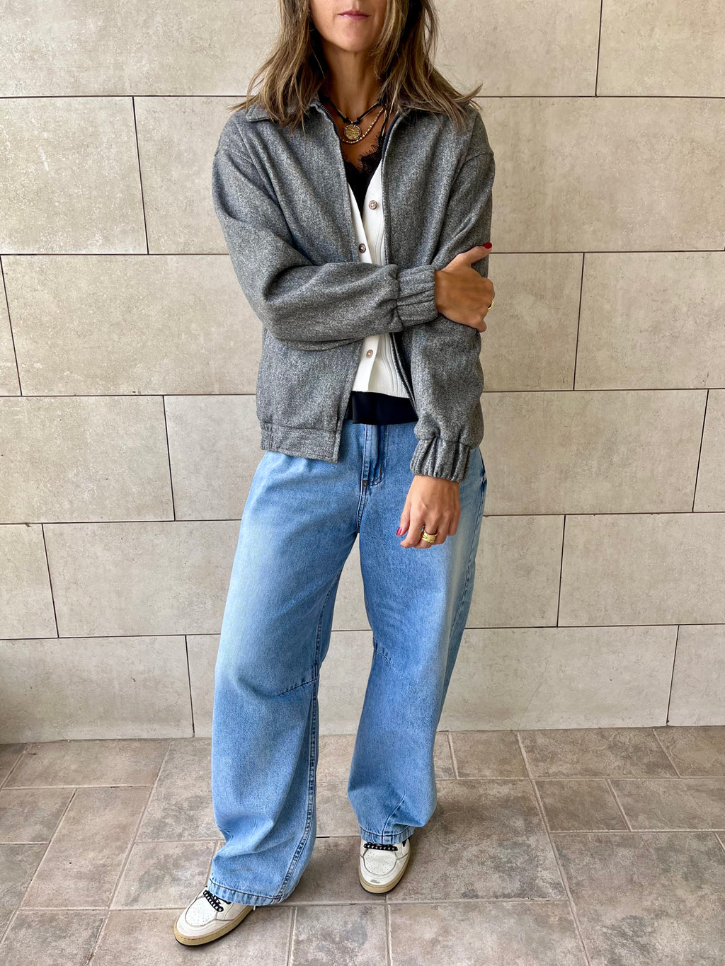Grey Everyday Essential Jacket