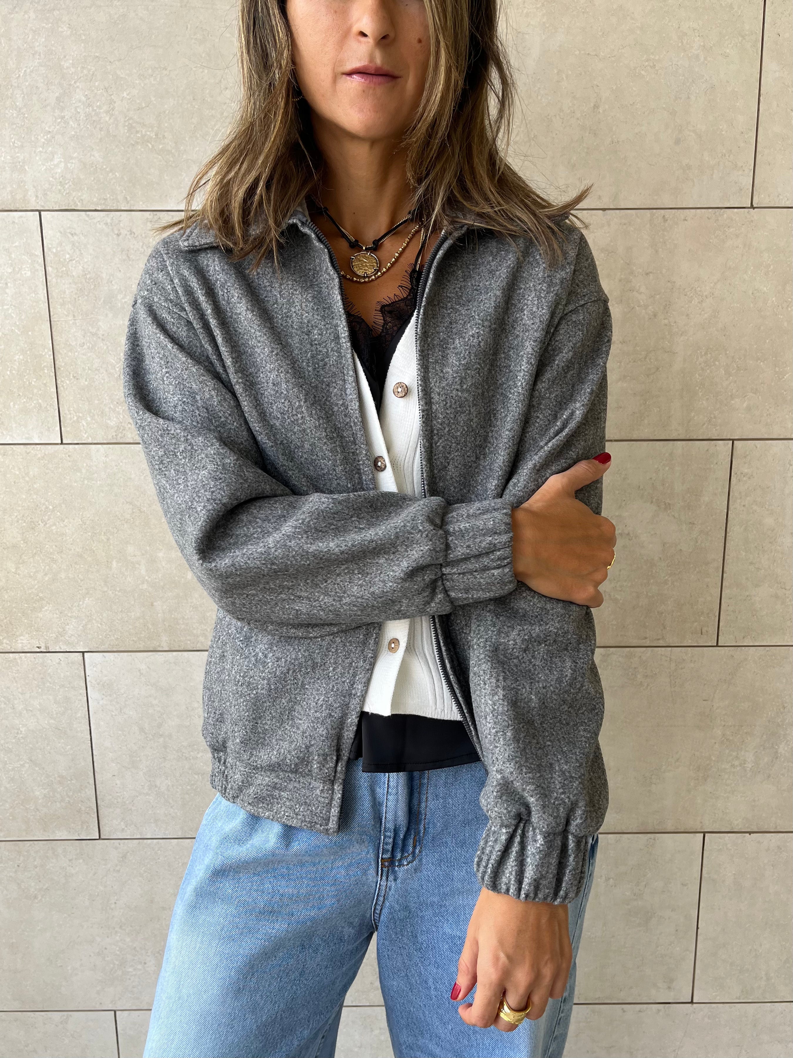 Grey Everyday Essential Jacket