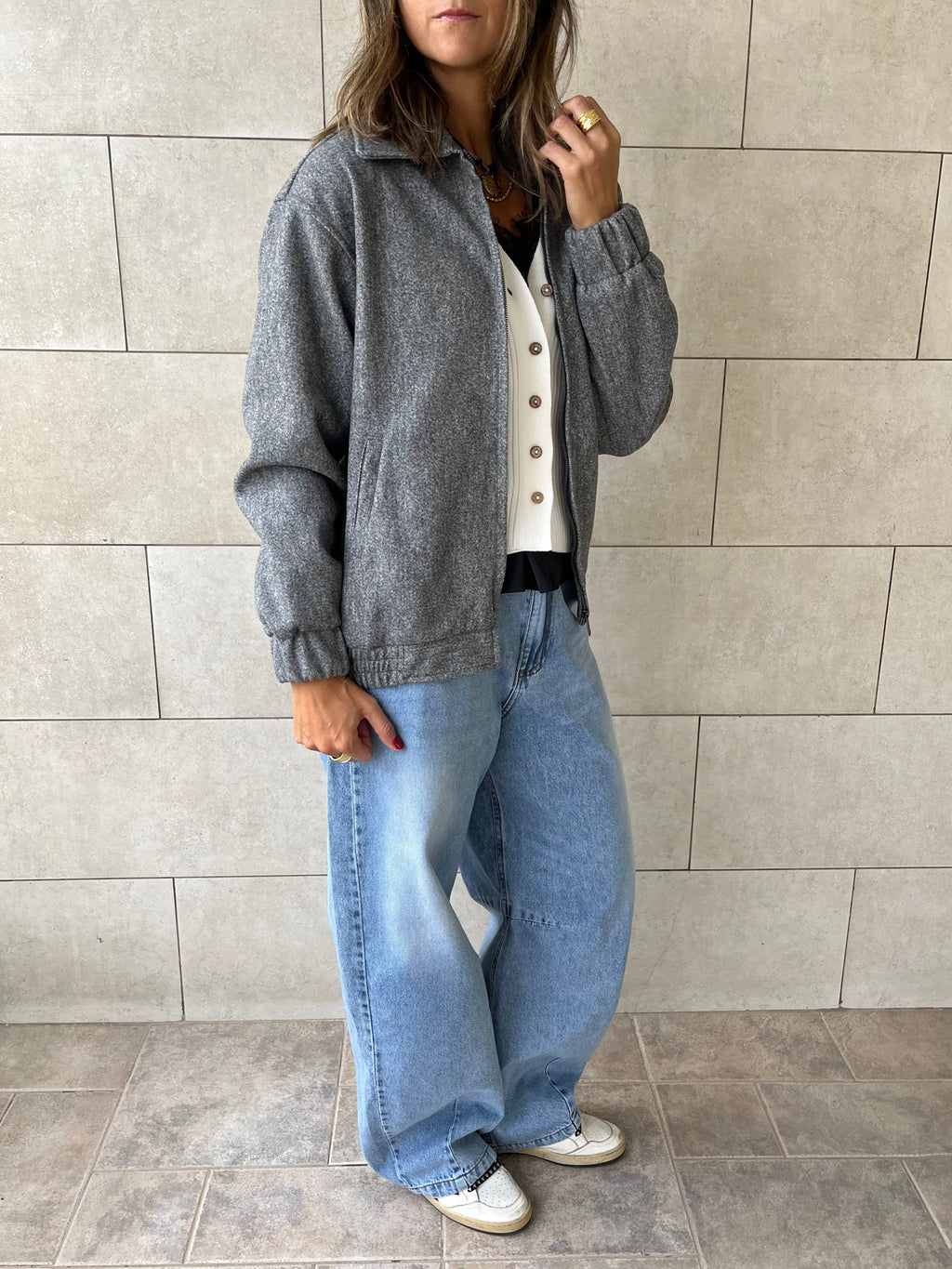 Grey Everyday Essential Jacket