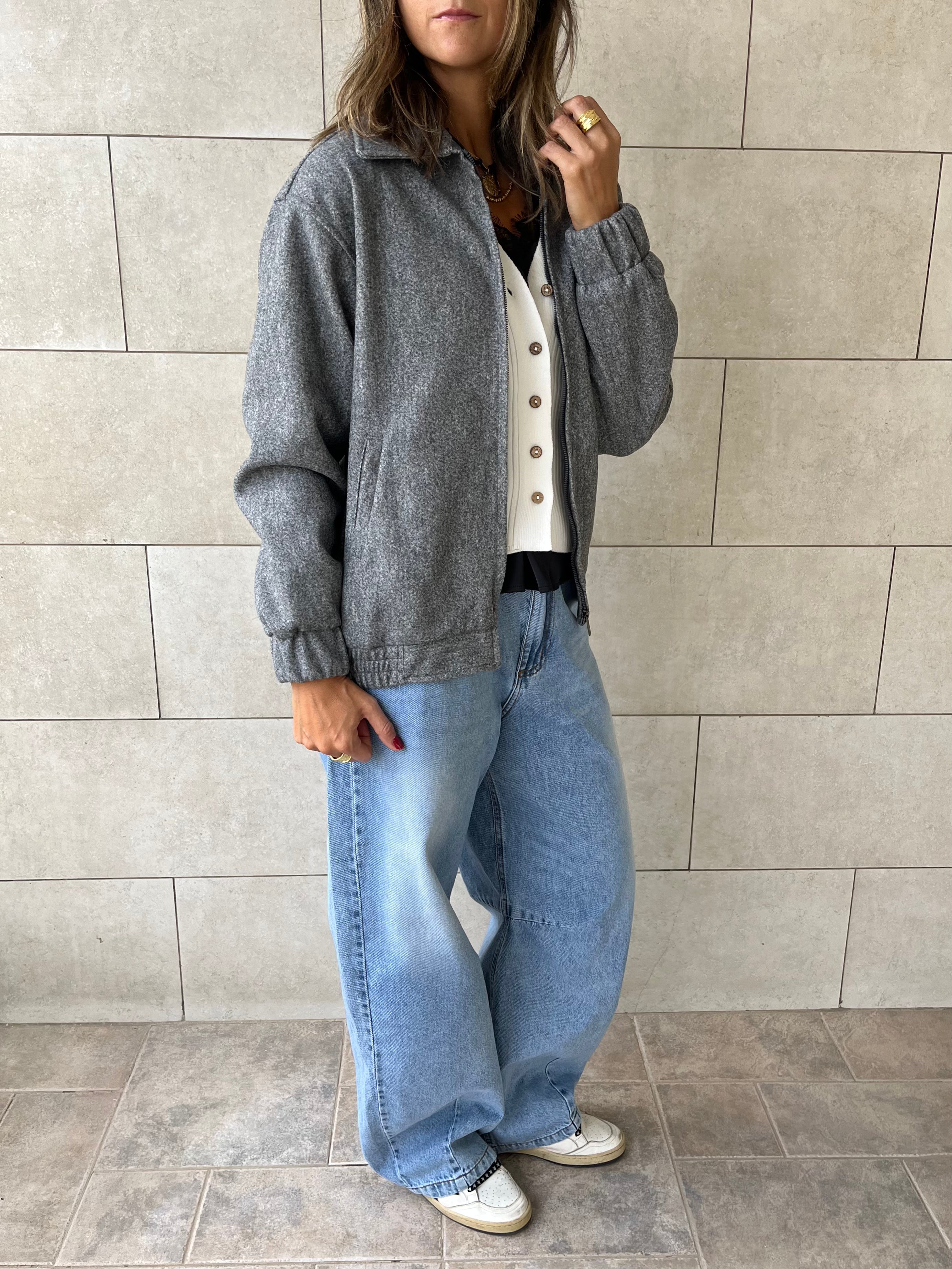 Grey Everyday Essential Jacket