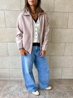 Beige Everyday Essential Jacket