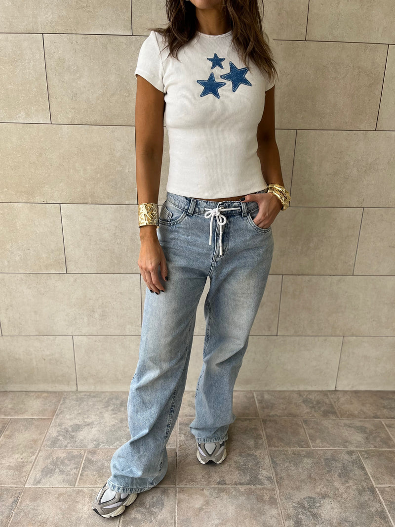 PREORDER Blue Stars Baby Tee