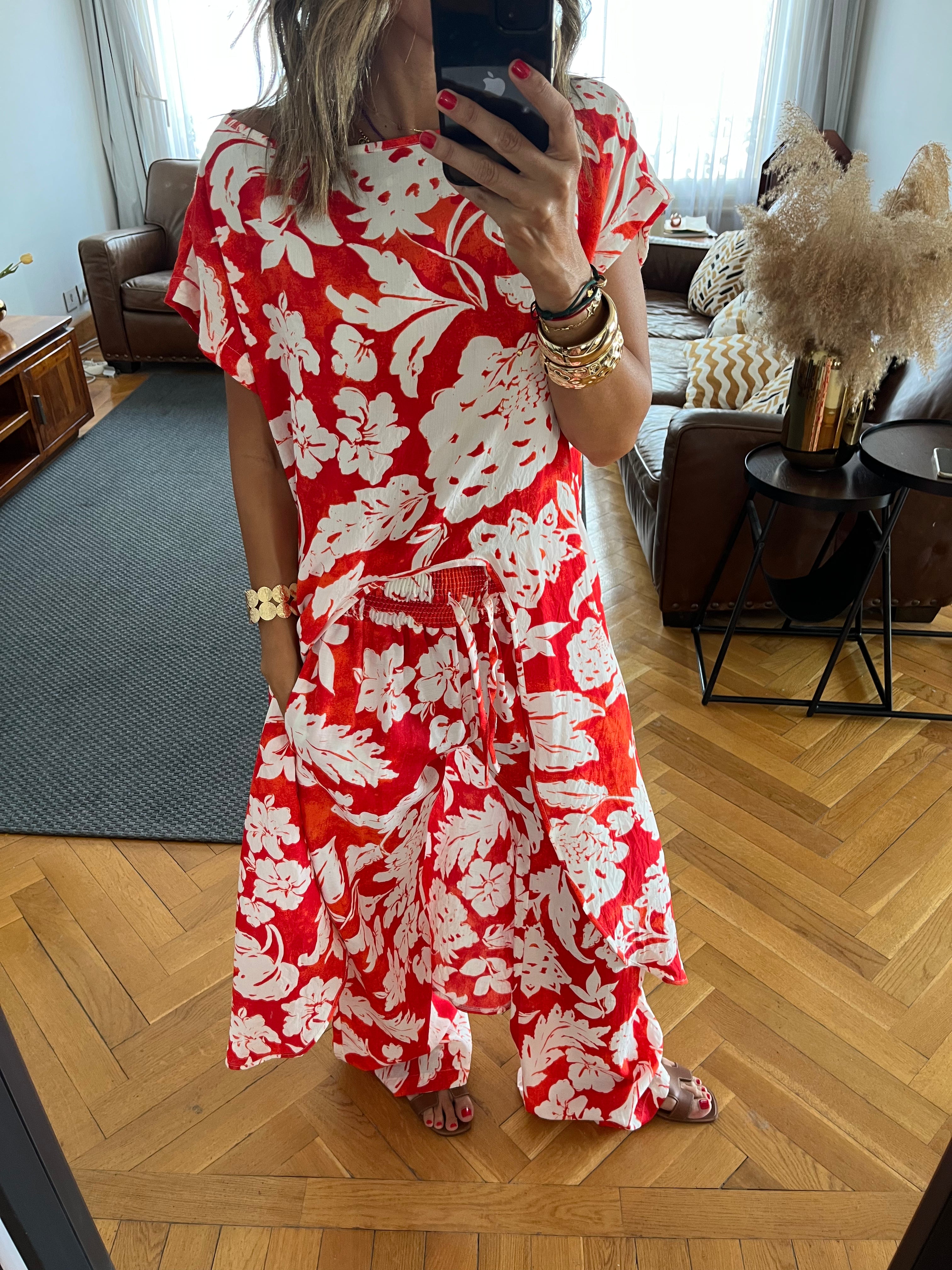 Fleur High Low Tunic