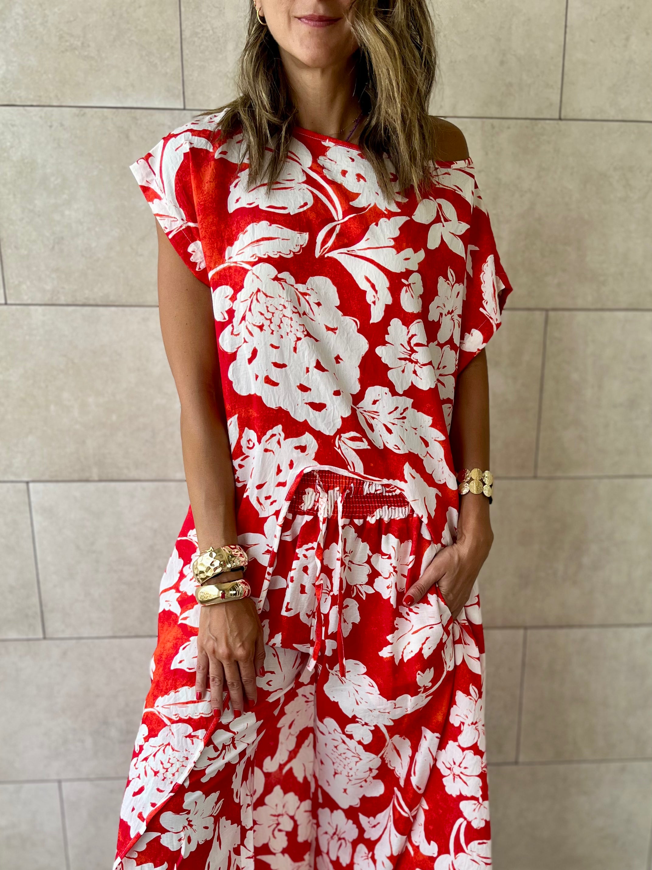 Fleur High Low Tunic