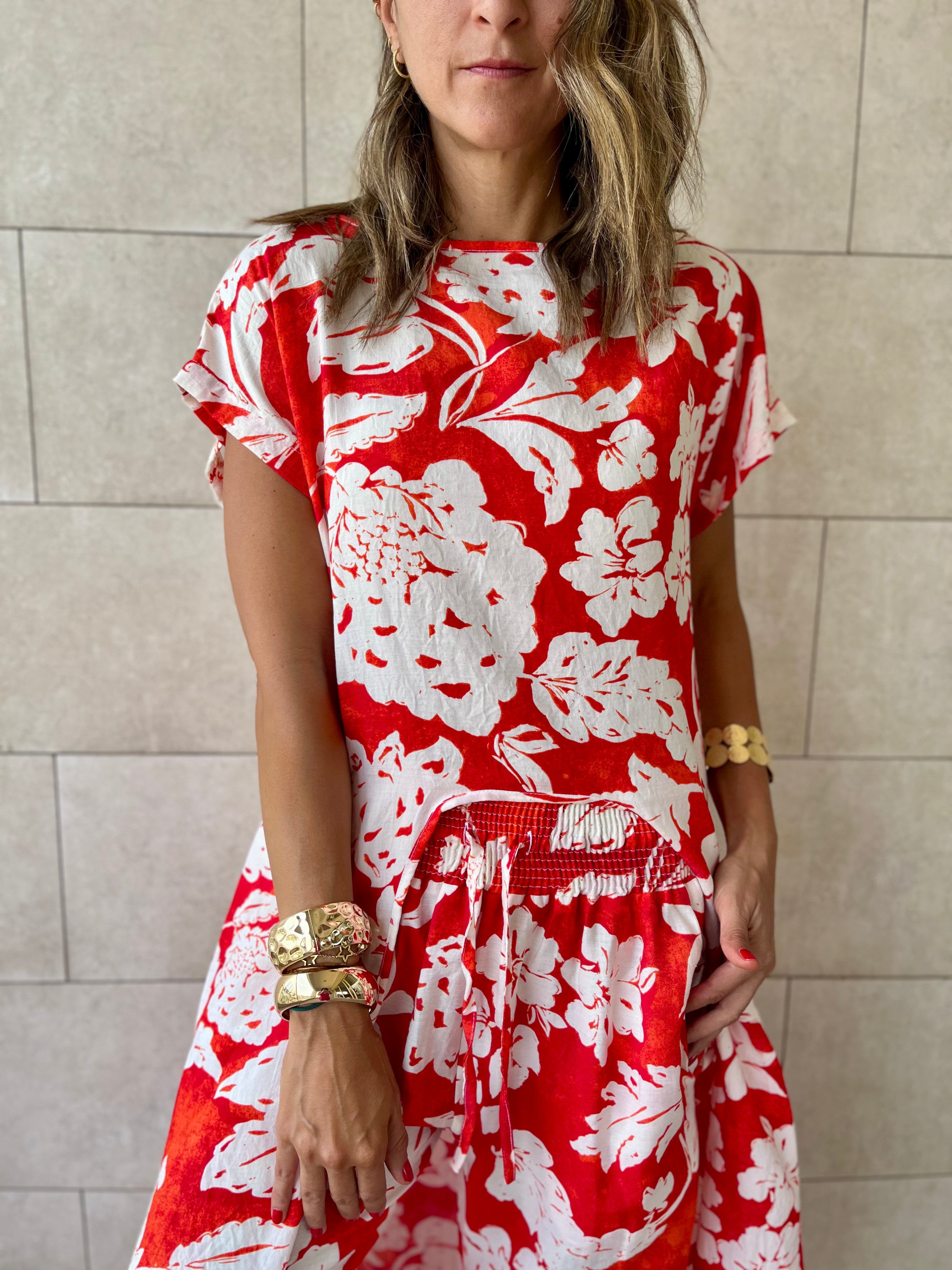 Fleur High Low Tunic