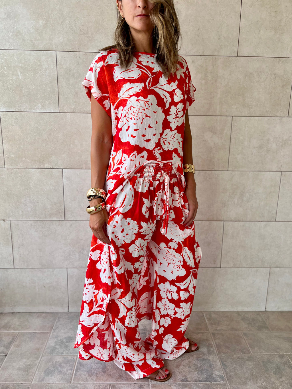 Fleur High Low Tunic